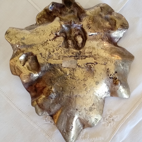 ART NOUVEAU SOLID BRASS/BRONZE? - Picture 3 of 4